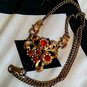 Vintage Rhinestone Necklace